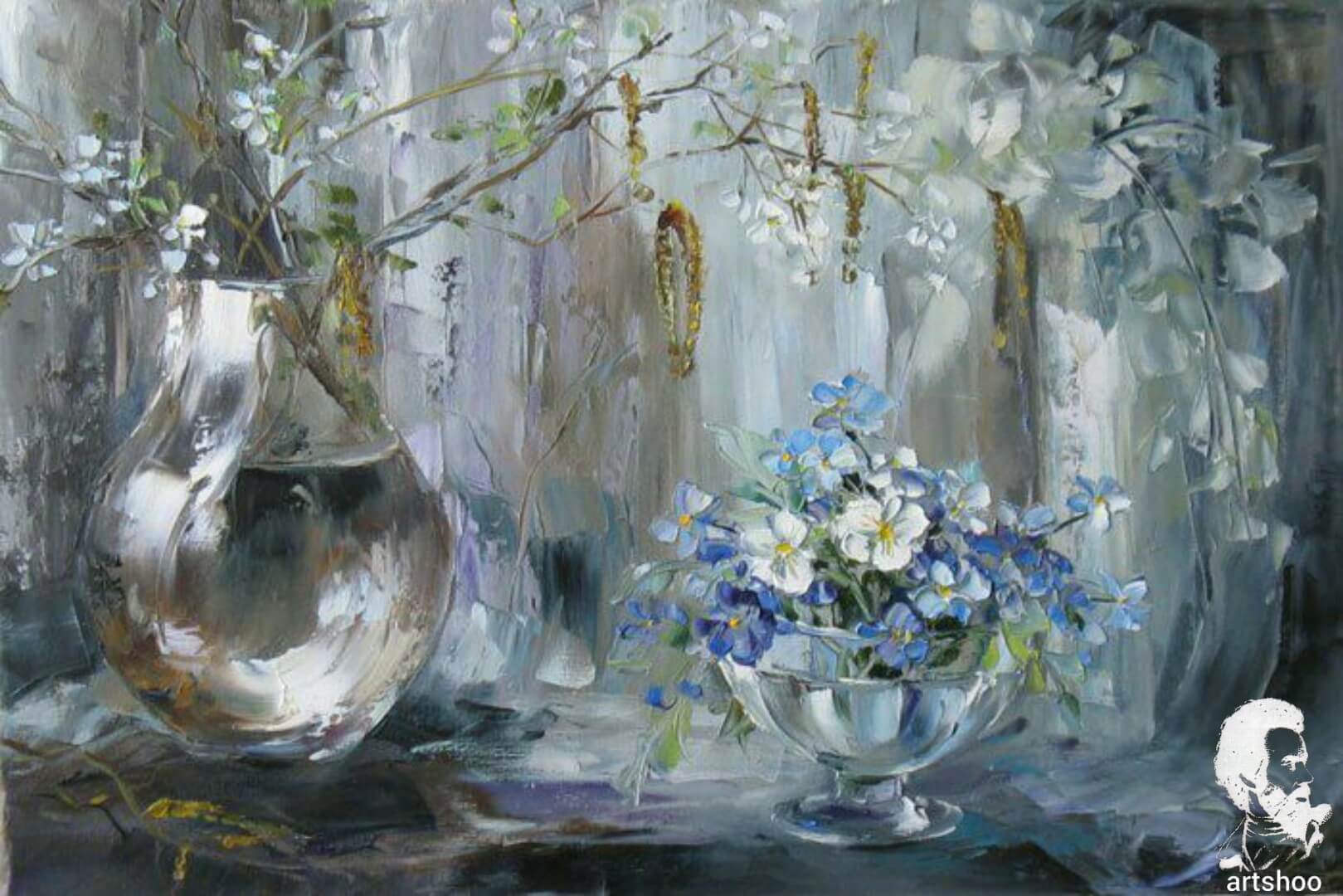 آموزش نقاشی رنگ روغن